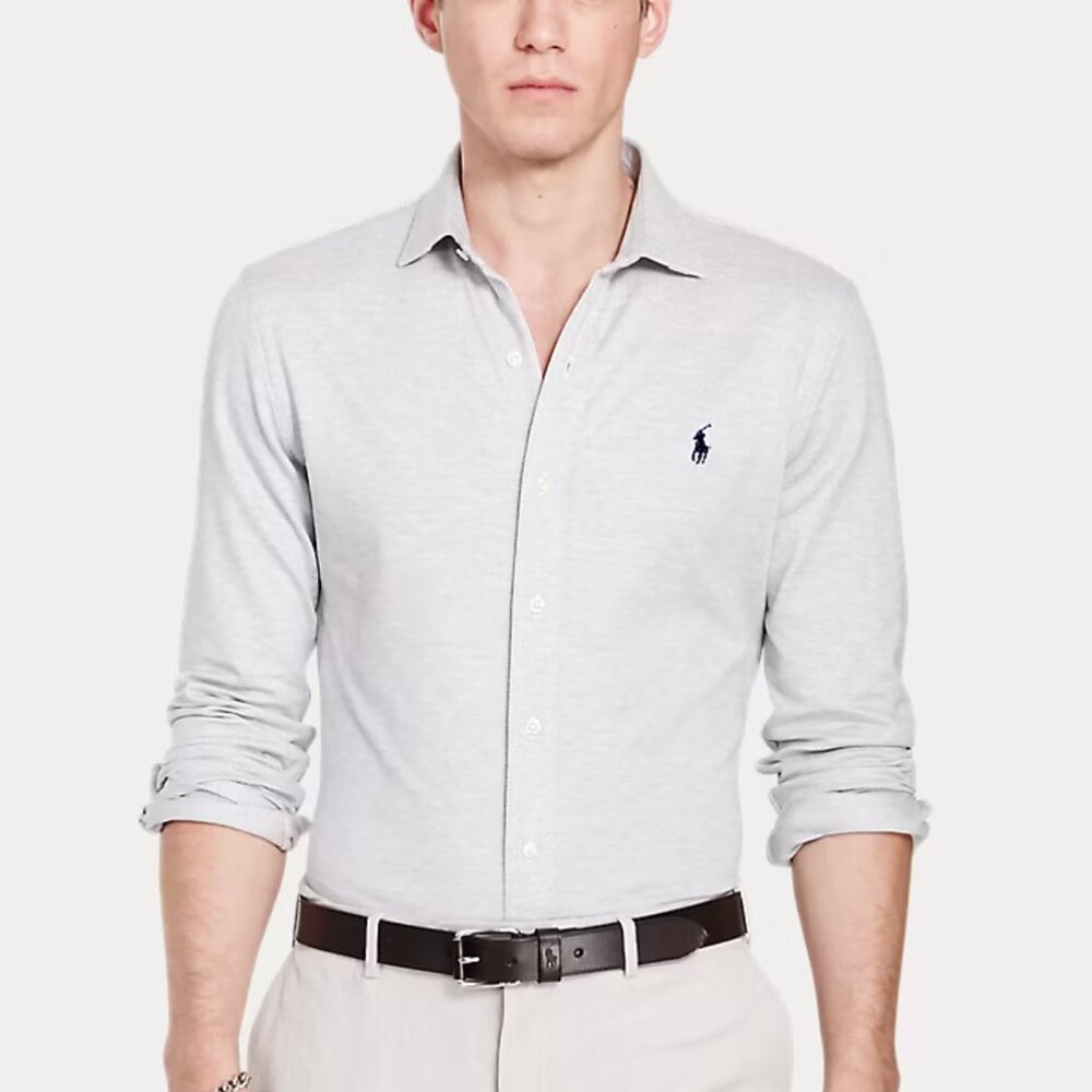 Ralph Lauren Gray Button Down Shirt - sz M